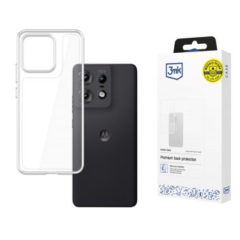 3Mk Protection Armor Case for Motorola Edge 50 Pro Transparent