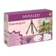 41-Piece Painting Set with Easel Maaleo 00026800