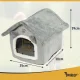 Purlov 25706 Cat Bed House, Grey