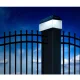 GreenBlue GB128 LED Solar Post Cap Light, 100x100mm, Black
