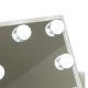 Kosmētikas spogulis ar LED apgaismojumu USB, 30x40cm | LED Illuminated Cosmetic Makeup Mirror