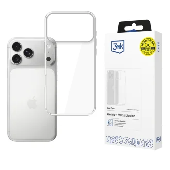 3Mk Protection Clear Case for Apple iPhone 17 Pro Max, transparent