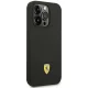 Ferrari Fehcp14lsibbk iPhone 14 Pro 6.1" Black/black Hardcase Silicone Metal Logo