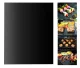Teflon BBQ and Baking Mat, 3 Pcs, Black