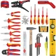 Knipex Tool Backpack Modular X18 Electric with Tools, 18 l, Black