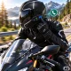 Y8X motorcycle helmet intercom, Mesh for up to 8 users, black