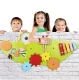 Montessori Crocodile Wooden Sensory Activity Board