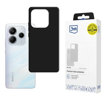3mk Matt Case for Xiaomi Redmi Note 14 5G, Black