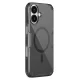 Nillkin iPhone 17 Pro Case Nature TPU Pro Magnetic, Translucent Black