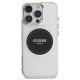 Guess IML Metal Colored Circle Classic Logo MagSafe Phone Case Cover iPhone 16 Pro Max - Black