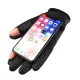 Men\'s Insulated Touchscreen Phone Gloves with Anti-Slip Grip, Black