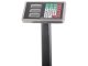 Electronic Platform Scale 100kg with LCD Display, Blue