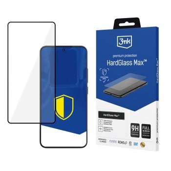 Full-Screen Tempered Glass 3mk Xiaomi 15 HardGlass Max Black