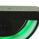 Daudzfunkcionāla RGB LED lampa ar skaļruni un bezvadu lādētāju, melna