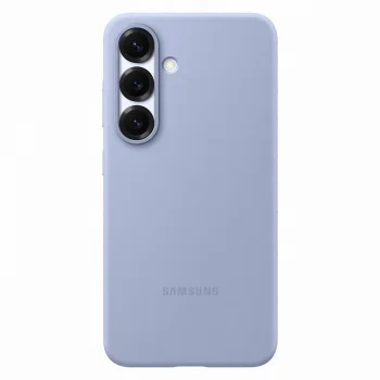 Original Samsung Galaxy S25 ( SM-S931 ) Silicone Cover Case, Light Blue (EF-PS931CLEGWW)
