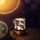 Kids Night Light Projector with Bluetooth Speaker and Remote, 3 Light Colors