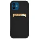 Silicone Case with Card Slot for Samsung Galaxy A72 4G, Black