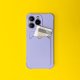 Card Armor Case for iPhone XS Max with Card Holder Pink