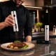 Electric Salt and Pepper Grinder Set KADEN 2 pcs with USB-C Charging Base
