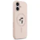 Karl Lagerfeld iPhone 17 Case Silicone Karl&Choupette MagSafe, Pink
