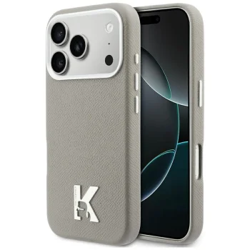 Karl Lagerfeld Karl Head Logo MagSafe Phone Case Cover iPhone 17 Pro Max - Gray