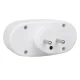 Maclean MCE337 E Socket Splitter, 2 Sockets with Switch, White