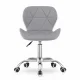 Leobert Avola Eco-Leather Office Chair, Grey/White