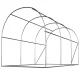 Plonos Garden Greenhouse Foil 2x3.5m (7m2), White