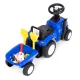 Multistore New Holland Kids Ride-On Tractor with Trailer, Blue
