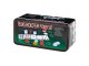 Texas Hold\'em Poker Set with 200 Chips, Cards, Mat