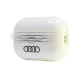 Audi IML Geometric Pattern Case for AirPods Pro 2 White