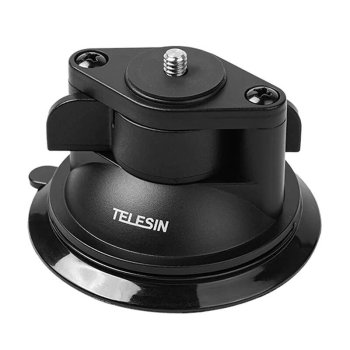Magnētiskā pamatnes un piesūcekņa komplekts TELESIN Insta360 GO 3 | Magnetic Base and Suction Cup Set for