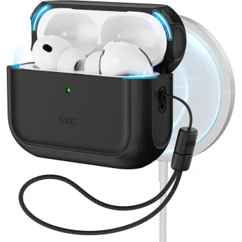 ESR Orbit HaloLock MagSafe Case for AirPods Pro 3, Black