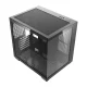 DarkFlash B275 Mini Tower PC Case, M-ATX / ITX, Tempered Glass, Black