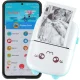 Portable Mini Stickers Label Photo Printer, Blue