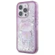 Hello Kitty iPhone 16 Pro Max Case Liquid Glitter 50th Anniversary, Purple