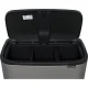 Brabantia Bo Touch Bin Waste Bin, 3 x 11 L, Grey