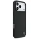 Mercedes iPhone 17 Pro Max Case Leather Large Laurel Leave MagSafe, Black