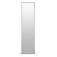 Stāvspogulis pilnā augumā 159 cm alumīnija rāmī ModernHome, melns