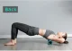 Electric Vibrating Fitness Pilates Yoga Massage Roller - 35x8 cm, Orange
