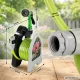 Garden Hose on Reel with Spray Gun and Quick Connectors, 10m