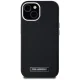 Karl Lagerfeld FW Metal Plate MagSafe Case for iPhone 15, Black