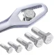 Universal Wrench 8-22mm AG786, Silver