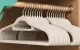 Velvet Clothes Hangers 10 Pcs, Beige, Non-Slip Suede Finish