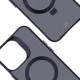 3mk Apple iPhone 14 Pro Max Case Smoke Case Mag&Stand, Black