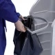 Hailo ProfiLine WSB Design Plus XXXL 120L Recycling Bin, Dust Grey