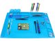 Silicone Service Mat Soldering Organizer with Magnet 30x45cm