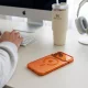 Tech-Protect Magmat Magsafe CC Case for iPhone 17 Pro Max / 18 Pro Max, Orange
