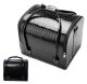 Cosmetic Accessories Case Bag Organizer in Shiny Black