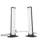 Gaming RGB LED Desk Lamps, Set of 2, with Remote Control, USB, Black